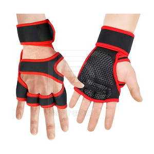 Gants de sport unisexes personnalisés en néoprène et cuir pour CrossFit, musculation, fitness, durables, antidérapants, pour la musculation - Product Image 6