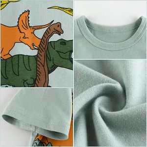 Camisetas de Algodón de Punto Sólido de Alta Calidad para Niños, Camisetas de Manga Corta Estampadas al por Mayor para Niños, Moda de Verano - Product Image 3