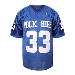 Maillot de football américain personnalisable avec numéro d'équipe et nom Maillot de football américain respirant - Product Image 1