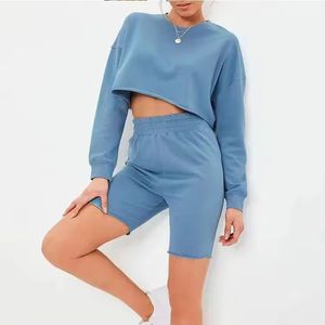 2025 été femmes à manches courtes coupe ajustée fermeture éclair haut court jupe ensemble décontracté Cargo poches 2 pièces tenues Mini jupe et haut ensemble - Product Image 4