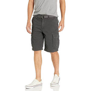 Summer Casual Cotton <b>Cargo</b> Shorts <b>Work</b> wear Six Pocket <b>Cargo</b> Shorts - Product Image 1