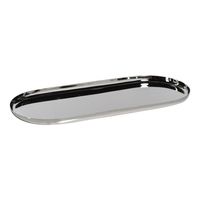 Plaque de cuisson rectangulaire moderne en acier inoxydable, épaisse, multi-usage, de qualité professionnelle pour cafétéria et usage domestique, écologique et compatible lave-vaisselle