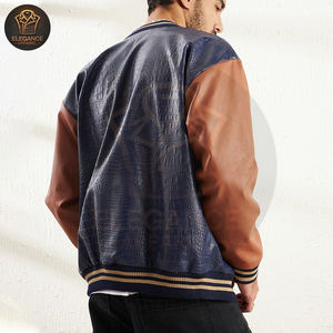 In Different Color <b>Make</b> <b>Your</b> <b>Own</b> Best Supplier OEM ODM Service Adult Winter Wear Custom Printed College Baseball Varsity Jacket - Product Image 5