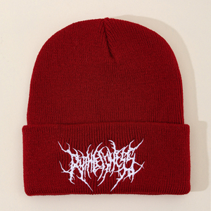 Gorro de punto acanalado, cálido, suave y acogedor, forrado de lana, ajustable, elegante, para exteriores, para clima frío - Product Image 6