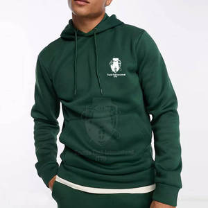 Survêtement en polaire respirant à capuche pour homme, fabriqué au Pakistan, de haute qualité, avec logo personnalisé, prix de gros abordable - Product Image 4