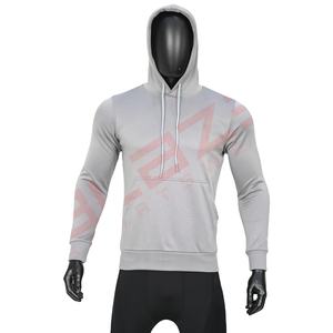 เสื้อมีฮู้ดสำหรับผู้ชายเสื้อมีฮู้ดผ้าหนาสำหรับใส่ออกกำลังกายวิ่งวิ่งออกกำลังกายมีเชือกรูดสีชมพูอ่อน280Gsm - Product Image 5