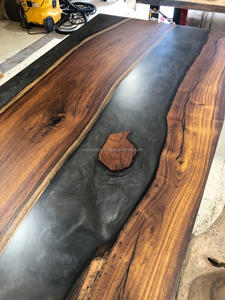 Hermosos muebles de comedor de epoxi para casas contemporáneas, mesas de epoxi al por mayor a la venta - Product Image 5