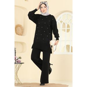 Conjunto de Punto con Detalles de Piedras para Mujer 1209MT581-MS Stone - Product Image 6