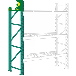 Système de stockage industriel personnalisé traitement de surface de zinc à capacité de charge élevée certifié CE supports UDL étagères empilables - Product Image 1
