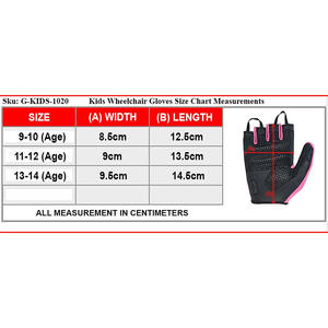 Guantes de Piel Sintética Real para Silla de Ruedas, Protección para las Manos Unisex, Sin Dedos, Suaves y Cómodos, Guantes de Ciclismo para Niños - Product Image 2