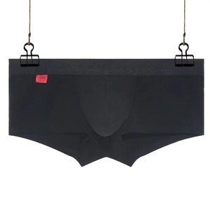 Calzoncillos bóxer sexy de algodón para hombre, ropa interior de frente abierto, transpirable, antibacteriano, de cintura media, personalizable, 1 unidad - Product Image 6