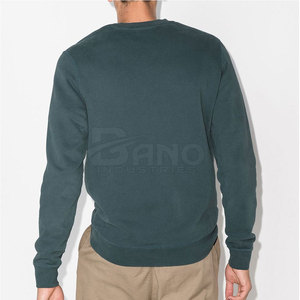2024 Best Quality Loose <b>Plain</b> <b>Sweatshirt</b> for Men Casual Wear Made in Pakistan 100% Cotton for Autumn Season - Product Image 6