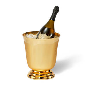 Hot Selling <b>Ice</b> <b>Bucket</b> Sustainable Bar and Parties Use Stainless Steel Glossy <b>Gold</b> Plated Customized Size <b>Ice</b> <b>Bucket</b> from India - Product Image 4