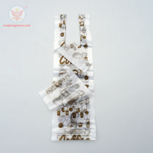 Sacs à provisions à gousset latéraux en plastique transparent réutilisables de haute qualité Logos personnalisés biodégradables en PE PLA pour les expositions de supermarchés - Product Image 4