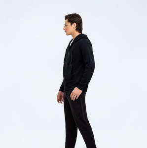 เสื้อฮู้ดซิปคลาสสิกแบบสองฟังก์ชัน พร้อมดีไซน์ทันสมัย สไตล์ลักซ์ชัวรี่สำหรับทุกวัน เหมาะสำหรับทุกฤดูกาล พร้อม Ako - Product Image 3