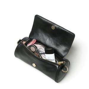 Moda tendencia cuero regalo cremallera Dopp Kit Vintage cuero duradero bolsas de cosméticos colgante viaje neceser para hombres - Product Image 2