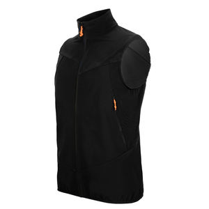 Gilet Softshell léger et personnalisé pour hommes Veste imperméable sans manches coupe-vent pour le voyage, la randonnée, la course à pied et le golf - Product Image 2