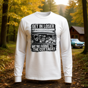 T-Shirt Retro Anni '90 Ilya Shane a Maniche Lunghe con Stile Cottage per Uso Promozionale - Product Image 3