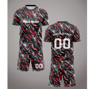 Maillot de Football américain sur mesure de haute qualité Premium imprimé Sublimation équipe haut court maillot de Football américain Premium Multi - Product Image 1