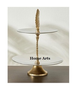 Support à gâteaux en acier inoxydable à 3 niveaux Forme ronde Taille personnalisée Chocolats Dates Stand à des prix abordables - Product Image 5