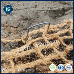 Vente en gros Taille personnalisée Tapis en fibre de coco réversible écologique Tapis en fibre de coco léger Taille personnalisée respectueuse de l'environnement du Vietnam - Product Image 2