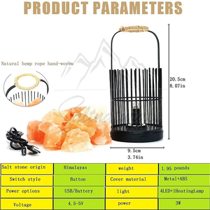 Lámpara de sal natural del Himalaya al por mayor lámpara de sal natural del Himalaya del fabricante de Pakistán - Product Image 3
