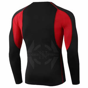 Ropa de fitness para gimnasio, recién llegado, transpirable, protector contra sarpullidos, Spandex/tela de poliéster, manga completa, diseño personalizado, alta calidad - Product Image 2