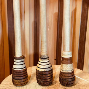 Bâtonnets en bois pour le miel, bâtonnets en nid d'abeille pour pot de miel, cuillères à miel élégantes, design en bois, taille personnalisée en provenance d'Inde - Product Image 1