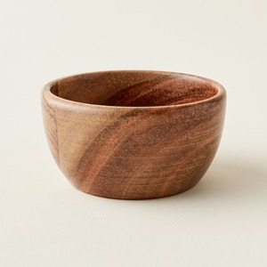 Ensemble de vaisselle durable bols plats et assiettes bon choix bol en bois fait main pour servir des aliments - Product Image 2