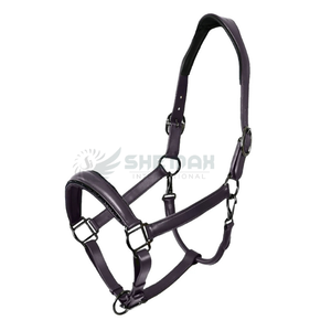 Brida de caballo de cuero estilo sillín inglés elegante y fuerte diseñada para una función cómoda y rendimiento al aire libre en todos los paseos - Product Image 1