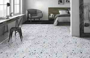 Carreaux de céramique au design terrazzo coloré 600x1200mm, revêtement mural décoratif pour l'intérieur, idéal pour la décoration d'hôtels et de villas. - Product Image 2