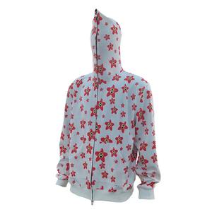 Personalizado doble cremallera 400gsm transpirable secado rápido polar Sudadera con capucha de gran tamaño Vintage Zip up Hoodies - Product Image 4