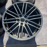 Yüksek Dayanımlı Çok Kollu Tek Parça Dövme Alüminyum Jantlar 20/21 İnç 5x130 Porsche İçin