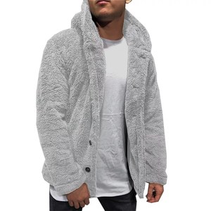 Sweat à capuche surdimensionné pour homme Sweat-shirt en coton pelucheux délavé vintage avec capuche Streetwear vert foncé pour l'hiver - Product Image 3