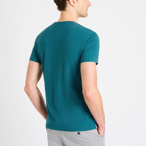 เสื้อยืดผู้ชายแฟชั่นหรูหราทรงปกติ ผ้าฝ้าย 100% ผลิตโดย Antique Fashion พร้อมโลโก้สั่งทำ - Product Image 3