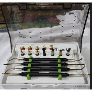Kit Avanzado de Elevación de Seno Maxilar Manual de Acero para Cirugía de Seno Maxilar, Juego de Brocas para Implantes Dentales con Tope - Product Image 2