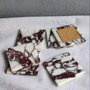 Juego de Posavasos Rectangulares Clásicos Hechos a Mano de Primera Calidad, de Mármol Natural, Resistentes al Calor, Protección para Mesa, Posavasos Promocionales para Bebidas - Product Image 6