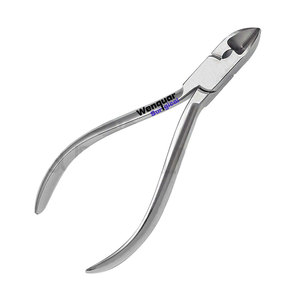 Coupe-fil rigide TC 12,5 cm, instrument orthodontique dentaire Wenquar, acier inoxydable de qualité allemande - Product Image 1