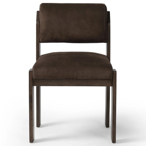 Modern Upholstered <b>Dining</b> <b>Chair</b> Cushioned Side <b>Chair</b> Wooden Leg <b>Dining</b> Seating for Home Restaurant - Product Image 1