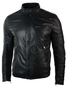 Veste en cuir décontractée style motard en cuir véritable OEM, personnalisable avec votre marque, respirante, anti-UV et écologique – Vente en gros - Product Image 1