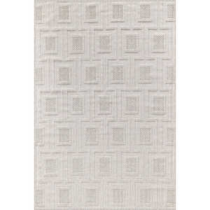 Alfombra de Área de Tejido Plano Kilim Beige de Fibra Sintética Duradera Netline Home Depot BR008 para Dormitorio, Estudio, Habitación Infantil para Uso Doméstico - Product Image 6