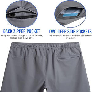 กางเกงขาสั้นผู้ชายแบบแห้งเร็วสำหรับฤดูร้อนสั่งพิมพ์โลโก้ได้ตามต้องการ - Product Image 5