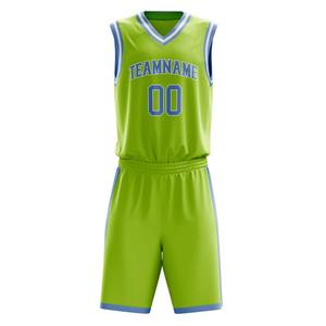 Uniformes de basketball de haute qualité, vente chaude, en polyester, à séchage rapide, ensembles de maillots de basketball - Product Image 4
