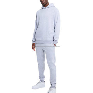 Survêtements de haute qualité pour garçons, pull-over, costumes unis chauds gris pour enfants - Product Image 3