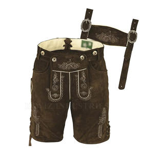 Diseña tu propio logotipo Pantalones cortos bávaros Pantalones cortos de cuero bávaro transpirables de secado rápido Pantalones cortos de cuero bávaro más vendidos - Product Image 1