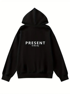 Service OEM Logo sur mesure Sweat à capuche personnalisé en polaire de haute qualité Créez vos propres bases de conception et de logo, coton mélangé - Product Image 4