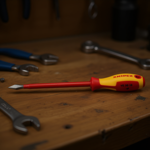 ไขควงปลายแบนเคลือบเงา Knipex VDE สำหรับสกรูแบบร่อง - Product Image 3