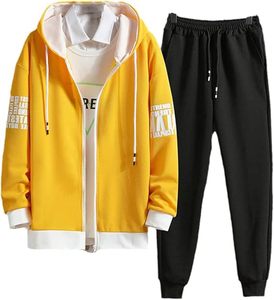 Ensemble de survêtement 2 pièces pour femme de haute qualité, style coréen, pantalon de jogging ample, design tendance 2024 - Product Image 2