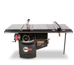 Sierra de Mesa Profesional SawStop de 10 Pulgadas y 3 HP, Modelo PCS31230, con Guía de Corte de 52 Pulgadas y Sistema de Rieles - Product Image 1