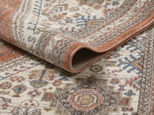 พรมหรูหราผลิตด้วยเครื่องจักรจากตุรกี สีครีมแดงอิฐ สำหรับห้องนั่งเล่น จากผู้ผลิตในกาเซียเตป - Product Image 2